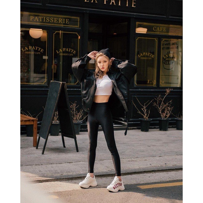 Giày MLB Boston Chính Hãng💙SIMPLE SNEAKER💙MLB Big Ball Chunky New York Yankees LA Dodgers Đế Cao 6cm Hack Dáng Tự Nhiên