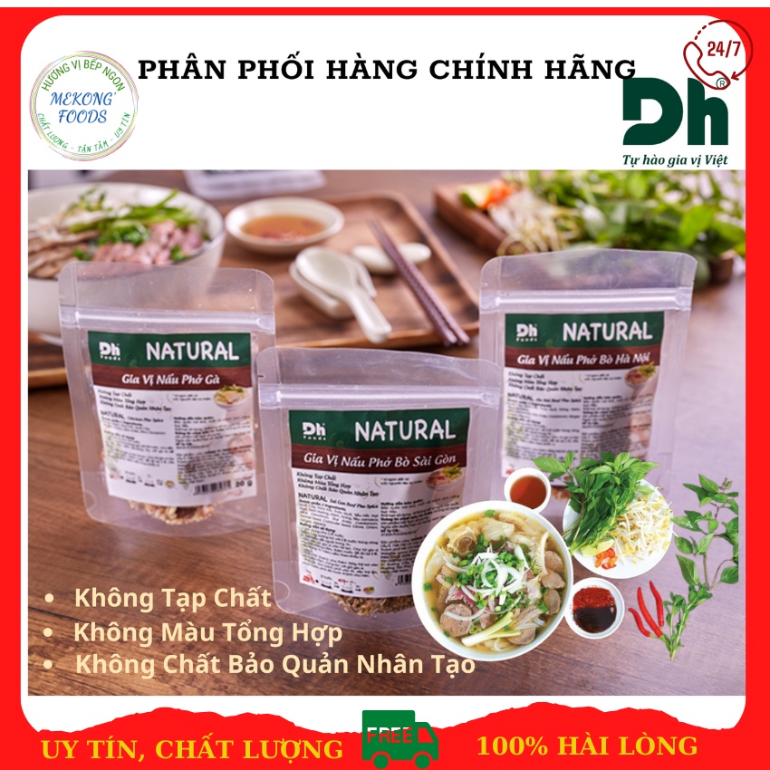 ComBo 3 Gói Gia Vị Nấu Phở NATURAL
