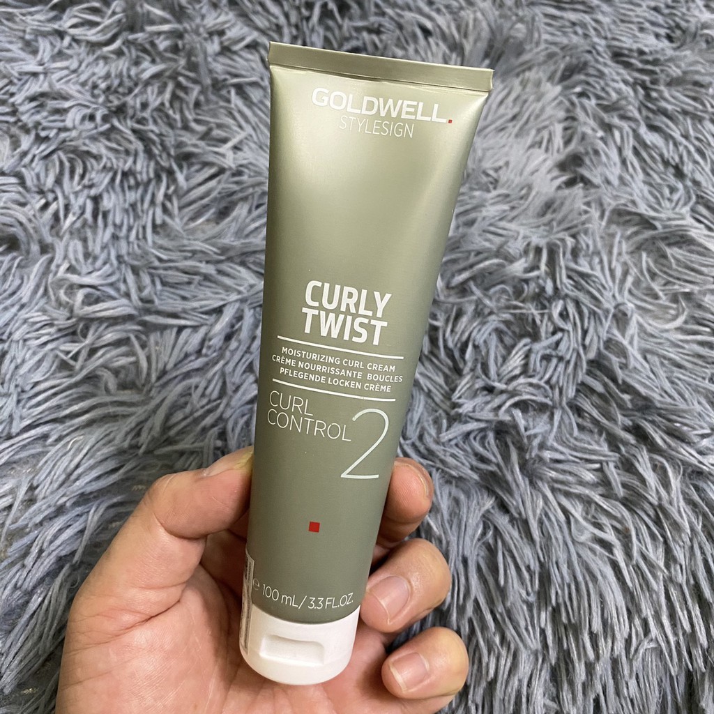 🇩🇪Goldwell🇩🇪 Kem tạo kiểu tóc xoăn và dưỡng ẩm Goldwell Curl Control 2 ( Curly Twist) 100ml