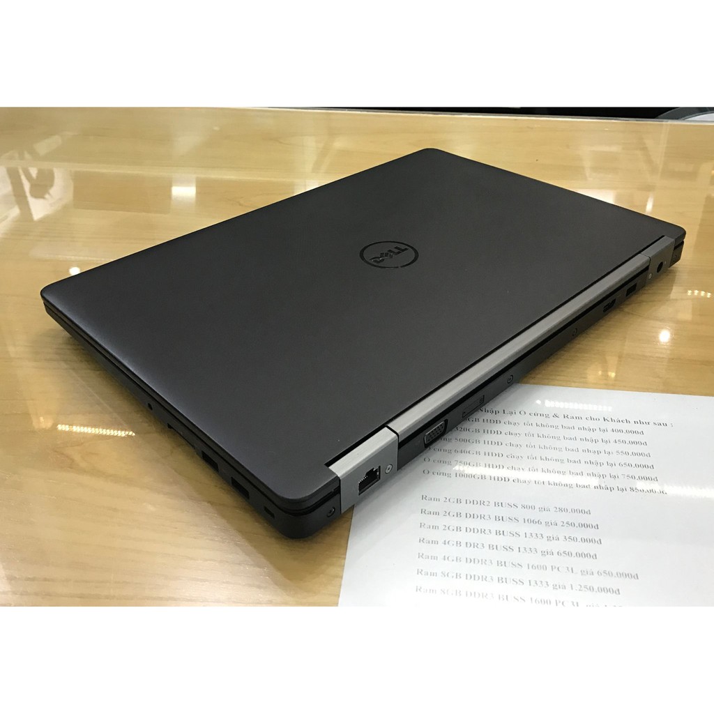 Dell Latitude E5570 (Core i7-6820HQ 8CPU, Ram 16GB, ổ cứng SSD NVMe 512GB, VGA rời 2GB, FullHD 1080) chuyên đồ họa | BigBuy360 - bigbuy360.vn