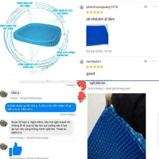 Đệm Ngồi Silicon Siêu Êm phiên bản đời đầu