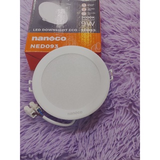 Đèn âm trần d90-9w Nanoco,đèn downlight âm trần chính hãng