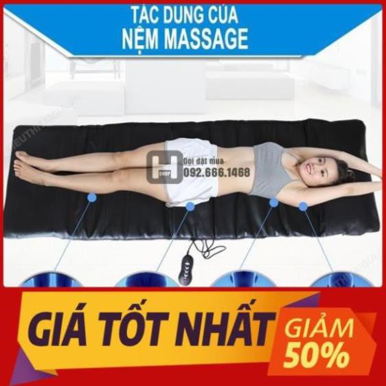 Đệm massage - nệm matxa toàn thân hồng ngoại cao cấp