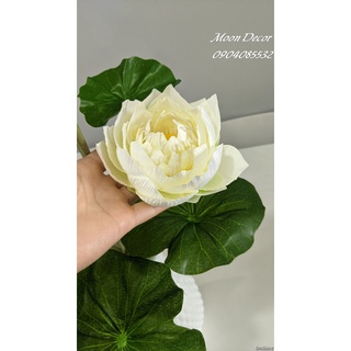 Chùm hoa sen lụa cao cấp 9 nhánh(hàng loại 1)