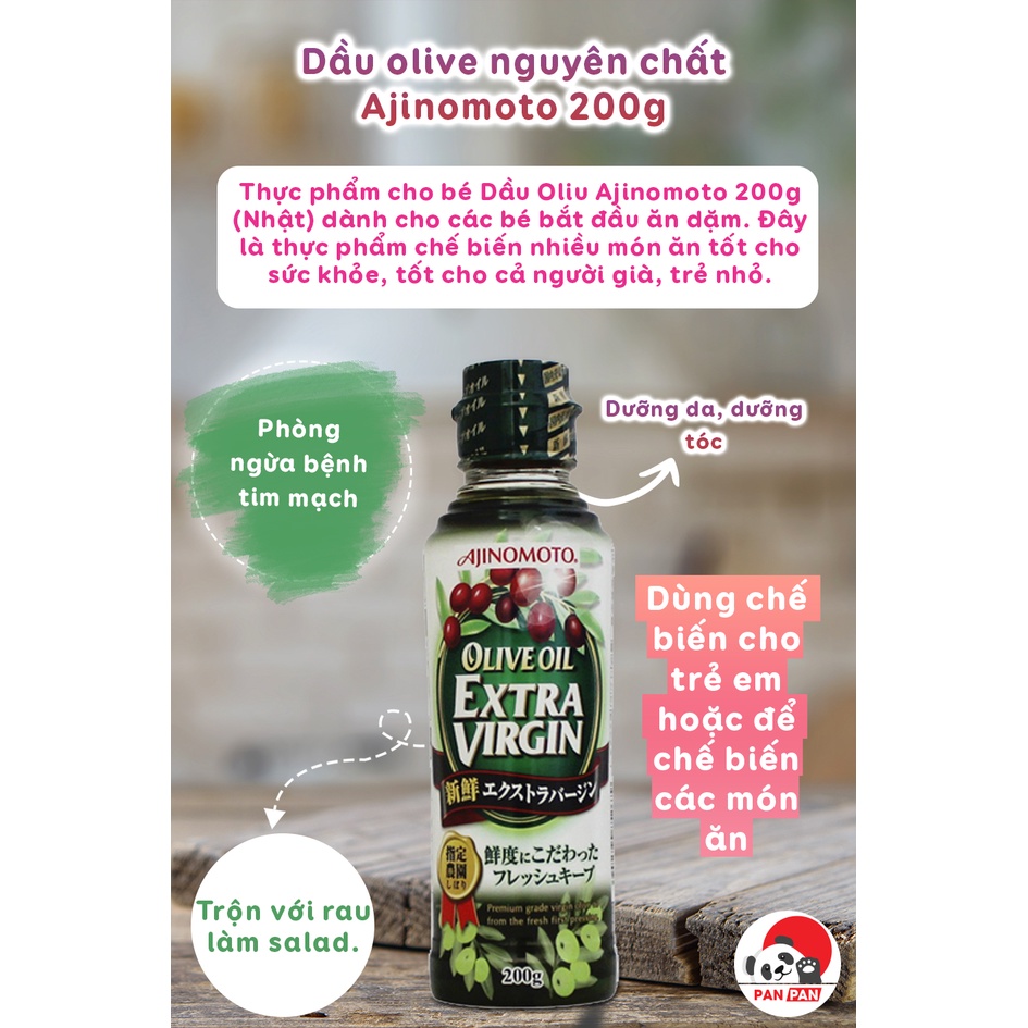 Dầu Olive extra AJINOMOTO – Nhật Bản