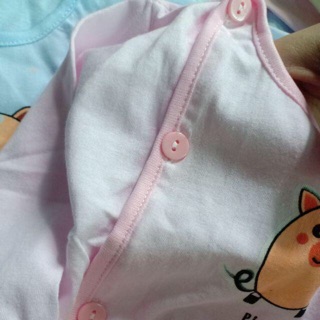 Áo cotton sơ sinh cộc tay (ss-6kg)
