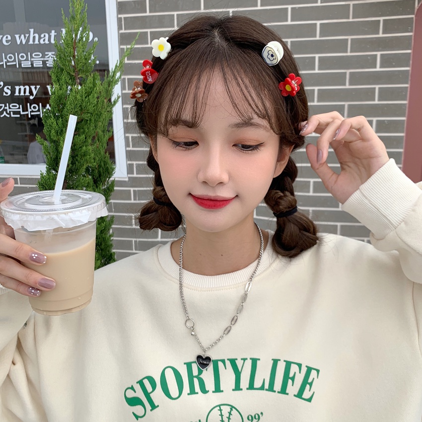 ✨✨Kẹp tóc họa tiết hoạt hình phong cách Hàn Nhật xinh xắn cho nữ