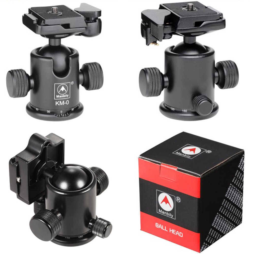 Đầu bi / Head Ball cho Tripod / Monopod Manbily KM-0 - PHUKIEN2T_KM-0