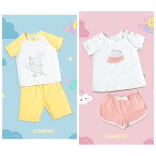 (9544) CHAANG - Bộ Cộc tay dễ thương cho bé trai và bé gái
