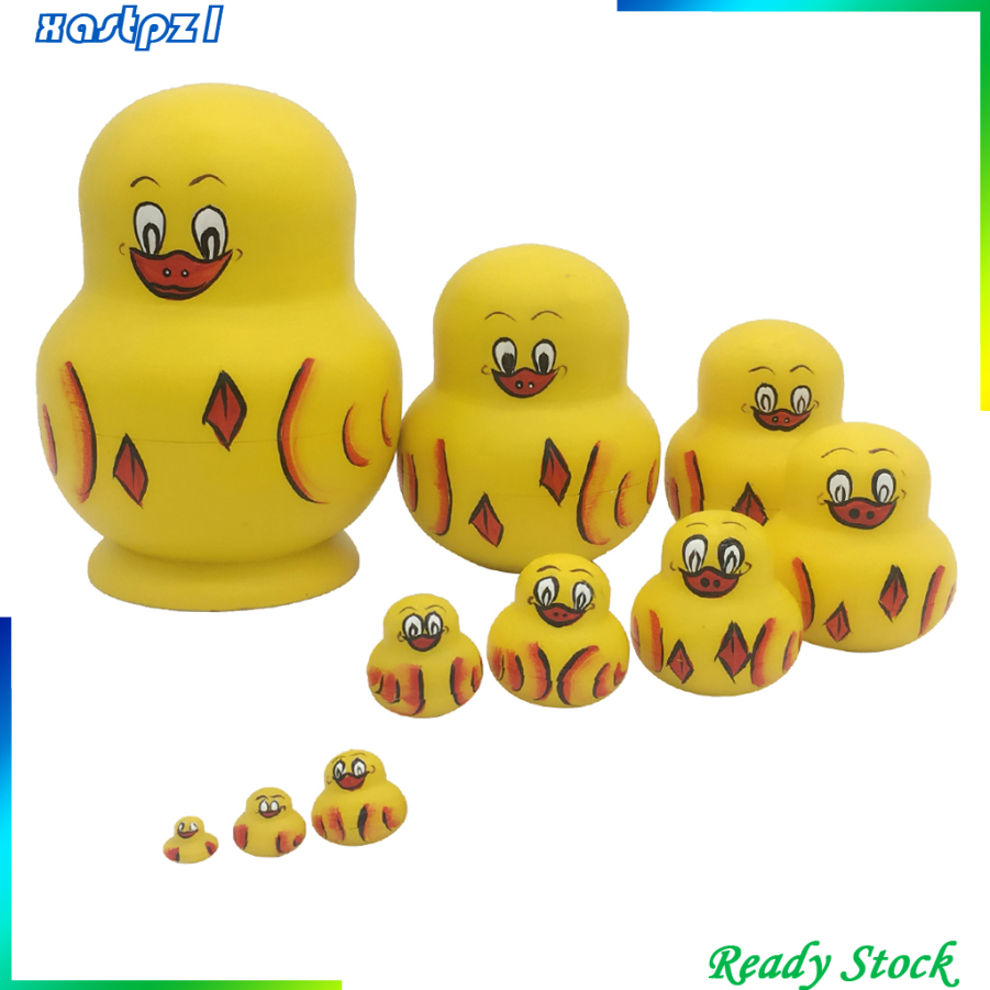 10 Búp Bê Nga Matryoshka Hình Con Vịt