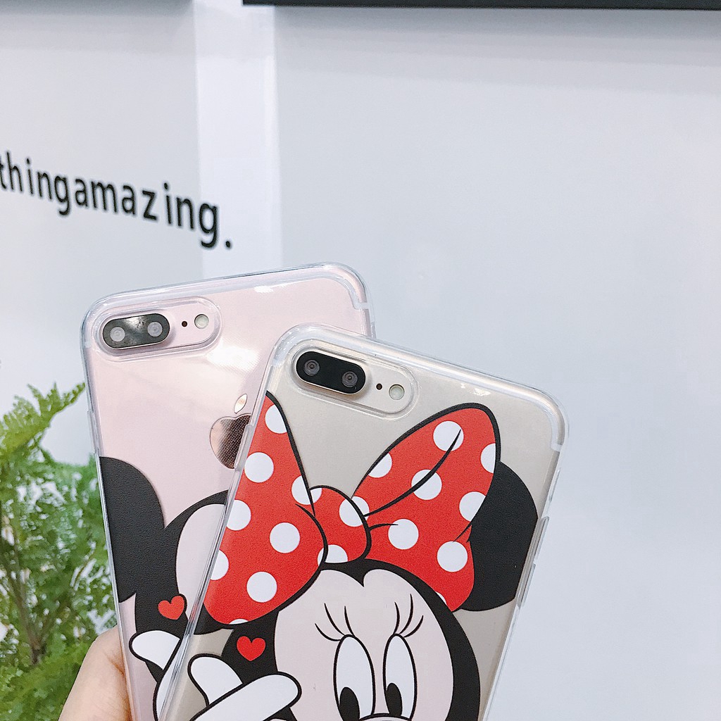 Ốp iphone Ốp điện thoại mềm họa tiết hoạt hình cho Iphone 11 pro max Iphone 6 6s 7 8 plus X XR XS MAX 7plus/8plus