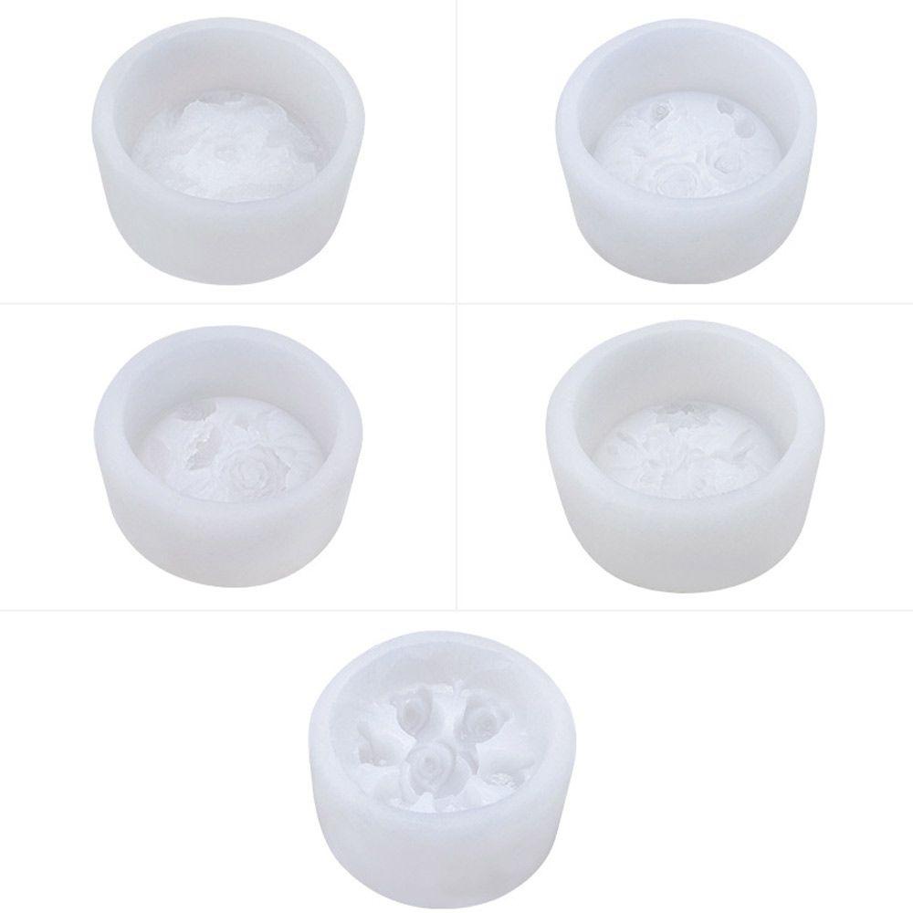 JONYE Khuôn Silicone Làm Xà Phòng Đa Năng Tạo Hình Bông Hoa 3D Độc Đáo Tiện Dụng