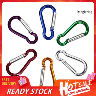 Set 2 móc khóa hợp kim nhôm hình chữ S tiện dụng khi leo núi