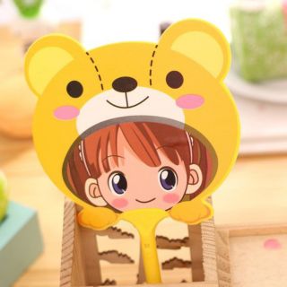 Bút bi quạt hình thú bé