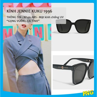 Kính mát nữ Jennie kuku 1996, kính mát nữ Hàn Quốc chống tia UV 400