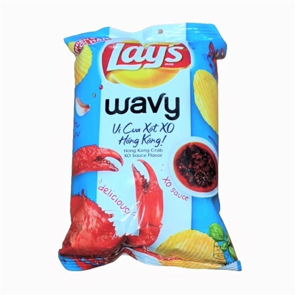 Bánh snack khoai tây Lays nhiều vi gói nhỏ 38g - Lay's 38g