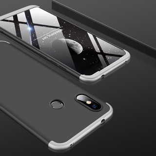 Ốp Điện Thoại Pc Cứng Bảo Vệ Toàn Diện 360 Độ 3 Trong 1 Cho Xiaomi Redmi Note 6 Pro Redmi Note 6pro