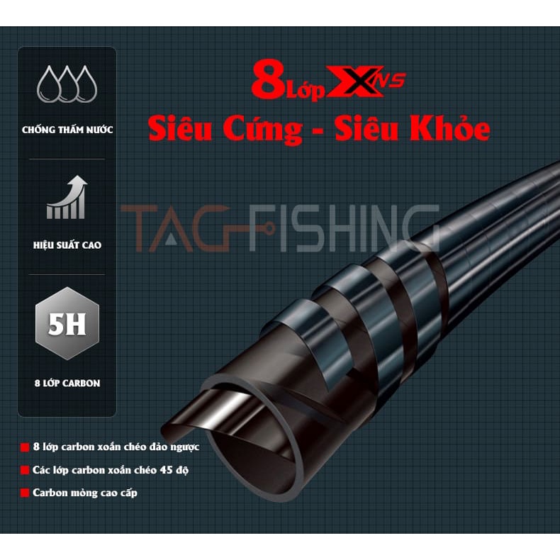 Cần Câu Tay Gama Seiko Bạch Long