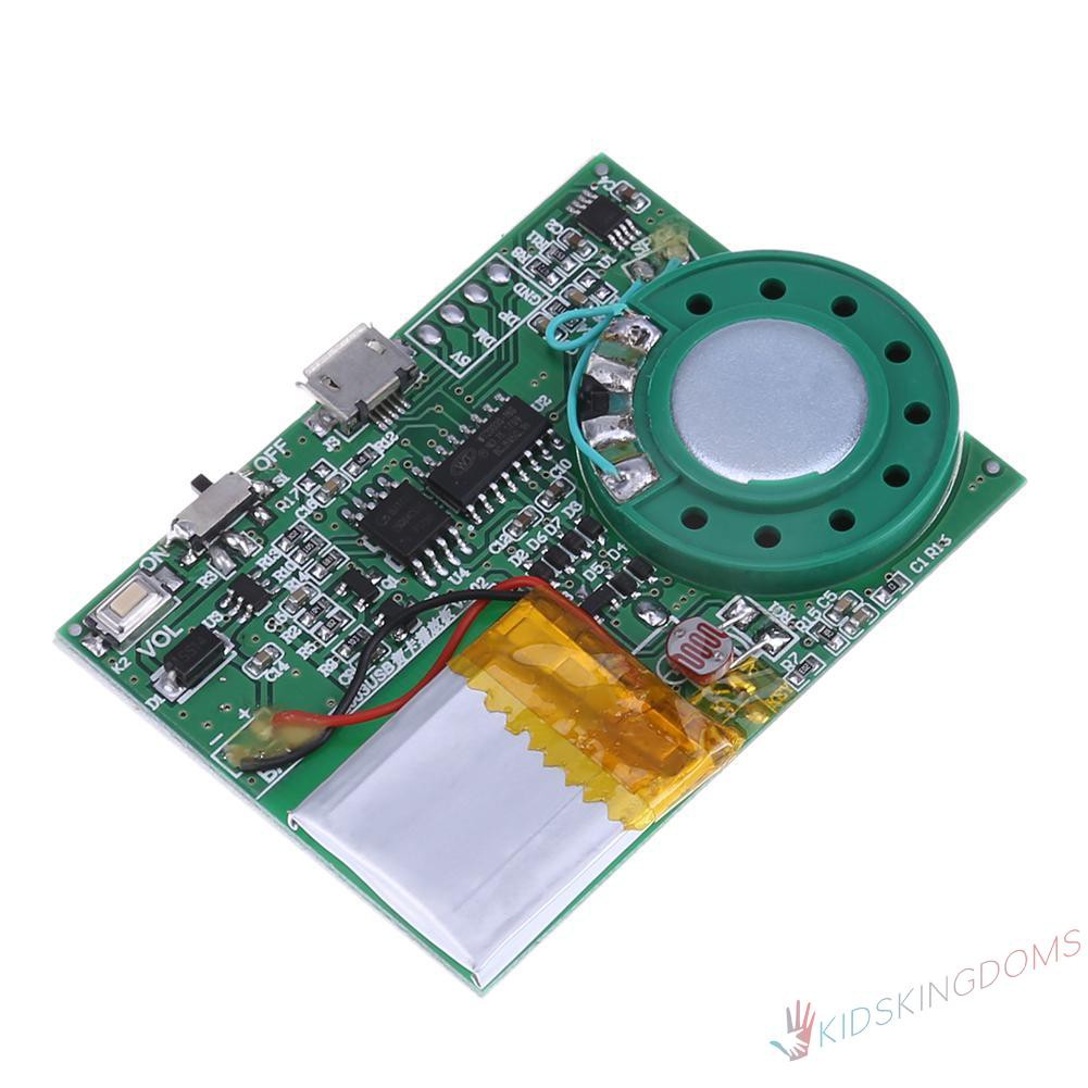 【Big Sale】Programmable Sound Chip Voice Chip Music Board Module for Greeting Card DIY