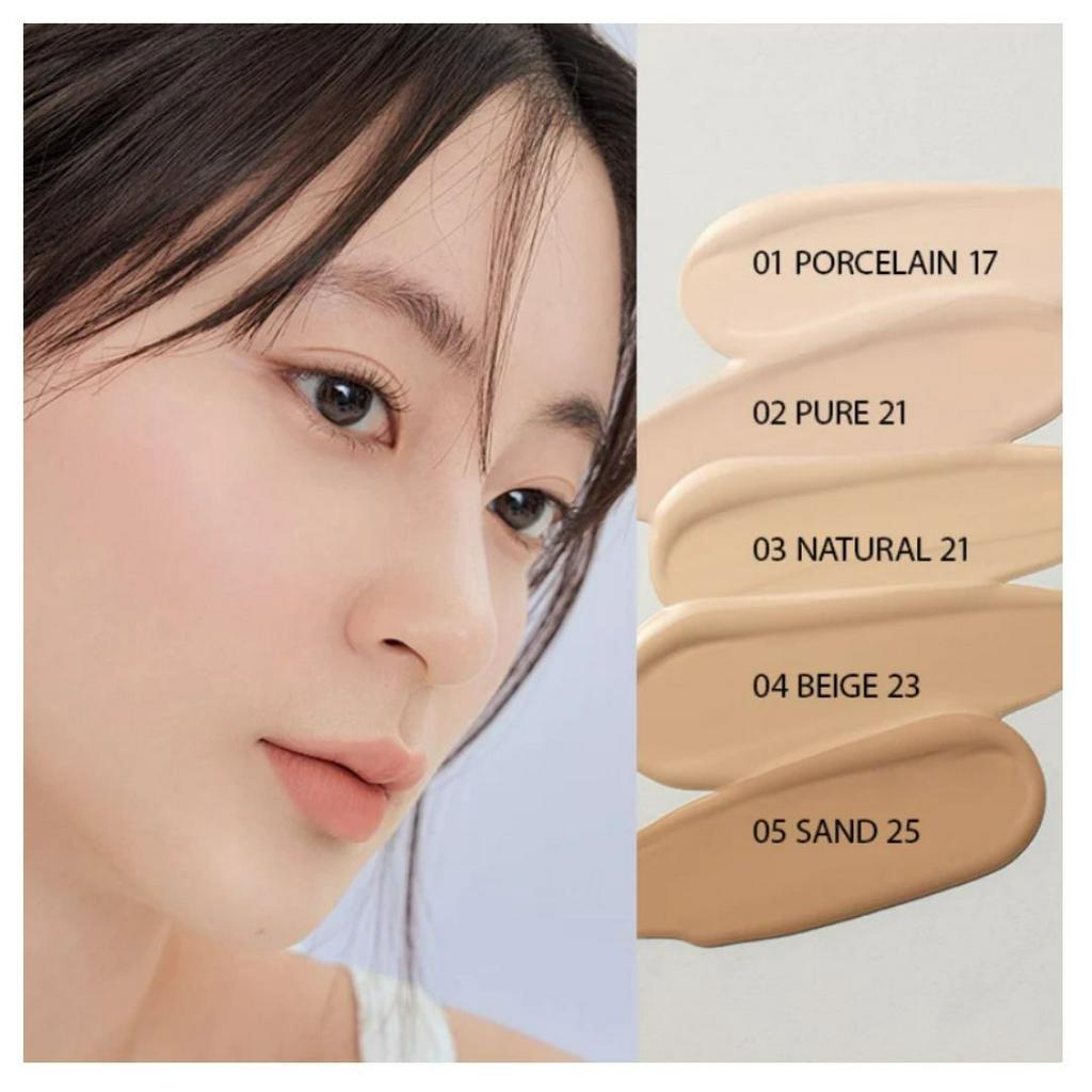 Phấn Nước Che Phủ Hoàn Hảo, Mỏng Nhẹ Tự Nhiên Romand NU Zero Cushion SPF24/PA++