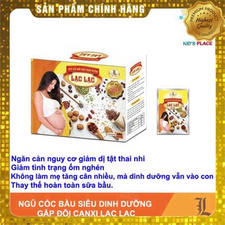 Ngũ cốc bầu Lạc Lạc- Ngũ cốc bà bầu siêu dinh dưỡng vào con không vào mẹ