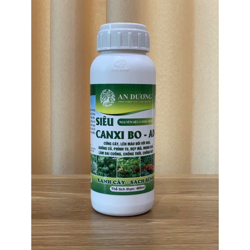 Canxi Bo hữu cơ chống nứt quả, thối quả, cháy mép lá