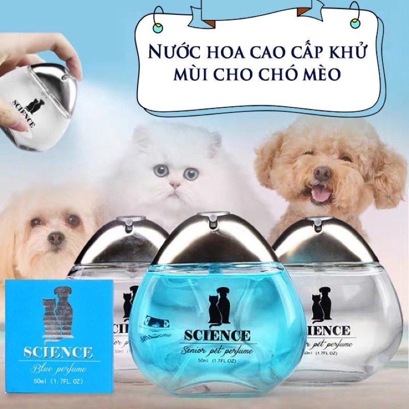 Nước hoa chó mèo