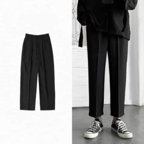 Quần baggy nam Unisex Tilaa Fashion - quần tây ống rộng trẻ trung - bộ đồ nam hàn quốc QB01 * Đẹp