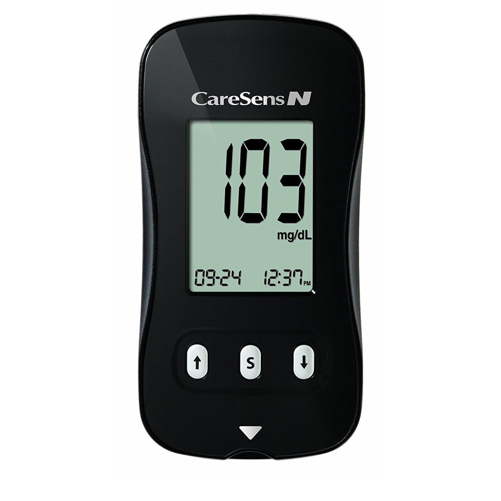 Máy Đo Tiểu Đường Caresen N Hộp 50 Kim  Tặng Hộp 25 Que Thử  Bảo Hành Chọn Đời