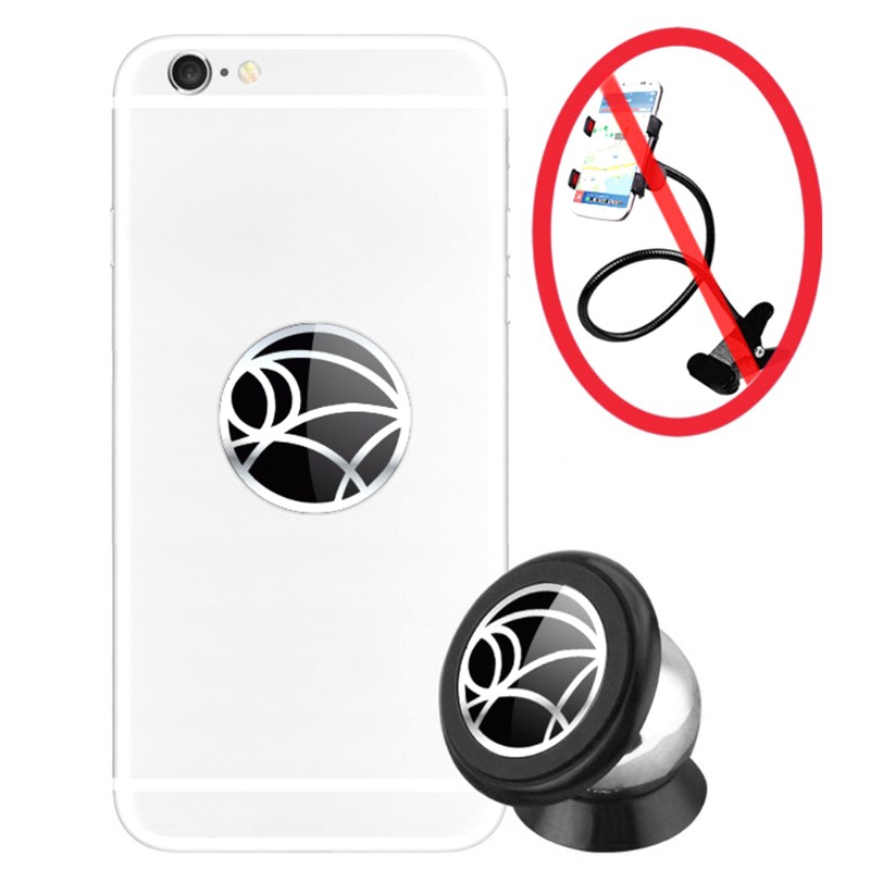 Giá đỡ điện thoại từ tính bằng kim loại cho xe hơi