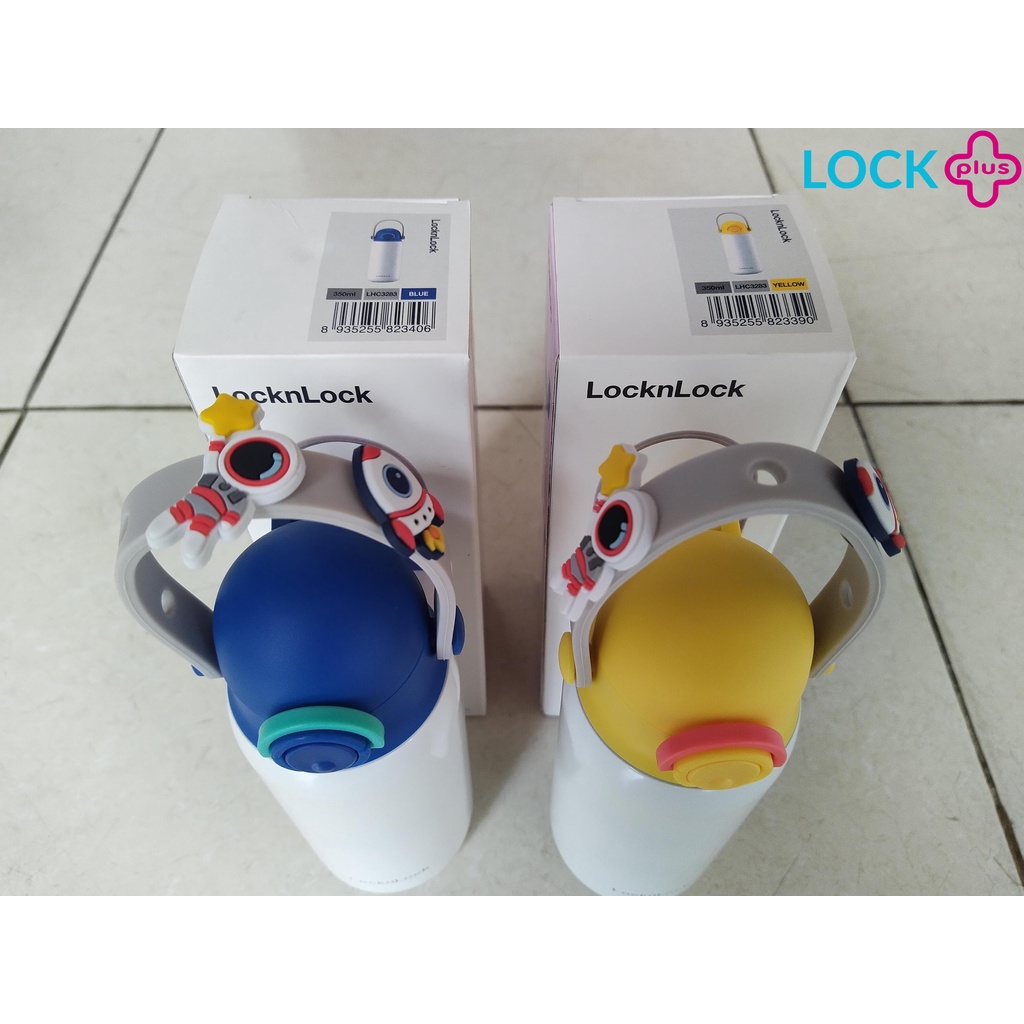 Bình giữ nhiệt trẻ em LocknLock DIY Strap Tumbler LHC3283  - hàng chính hãng