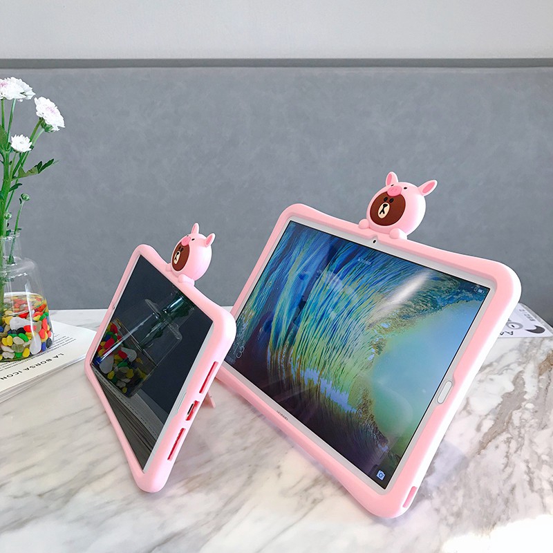 Xiaomi mipad 4 plus Cartoon silicone chống gõ hộp đựng máy tính bảng mipad4 tablet