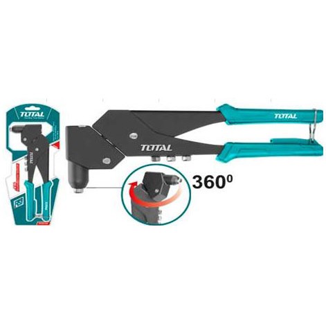 Kìm rút rivet Total THT32106 - đầu rút xoay 360 độ - Kềm rút đinh tán kích thước 10.5 inch