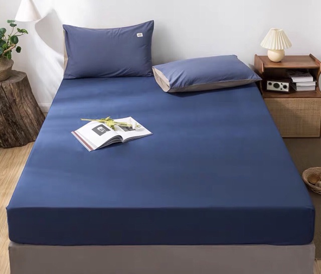 combo ga (drap) chun + 2 vỏ gối nằm cotton tc mềm mịn. nhắn tin để chọn mẫu (sét lẻ) | BigBuy360 - bigbuy360.vn