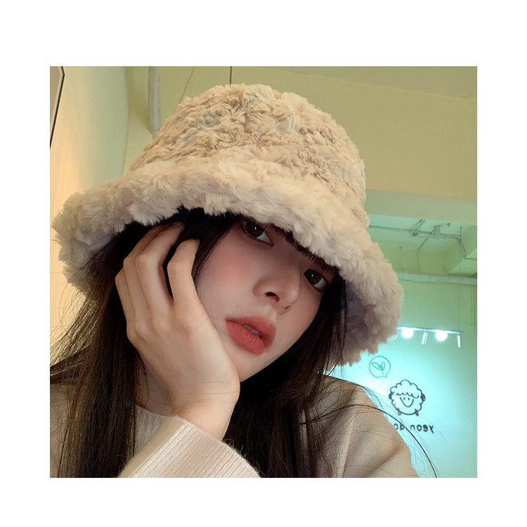 [BE ORDER]-☘ Mũ nón bucket lông mịn phong cách Ulzzang (M23)