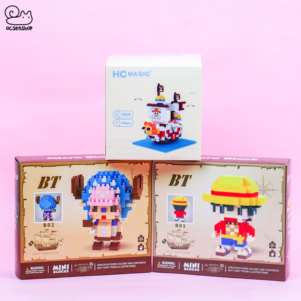 Bộ xếp hình Mini blocks - Vua Hải Tặc