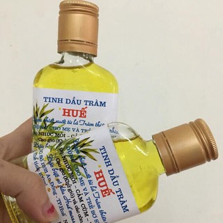 Tinh dầu tràm Huế nguyên chất chai dẹt 100ml cho bé