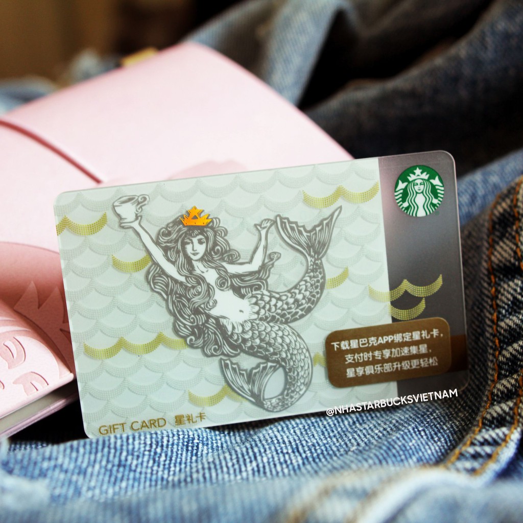 THẺ STARBUCKS China các Phiên Bản Siren