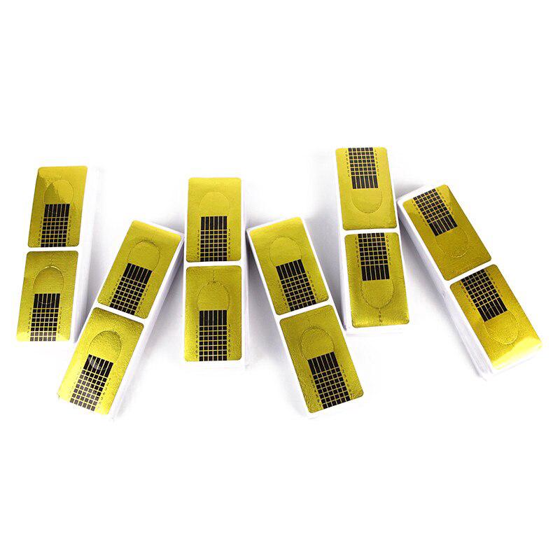 Set 100 miếng dán mở rộng định hình đầu móng