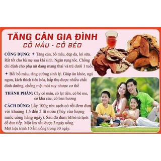 Cỏ máu TĂNG CÂN