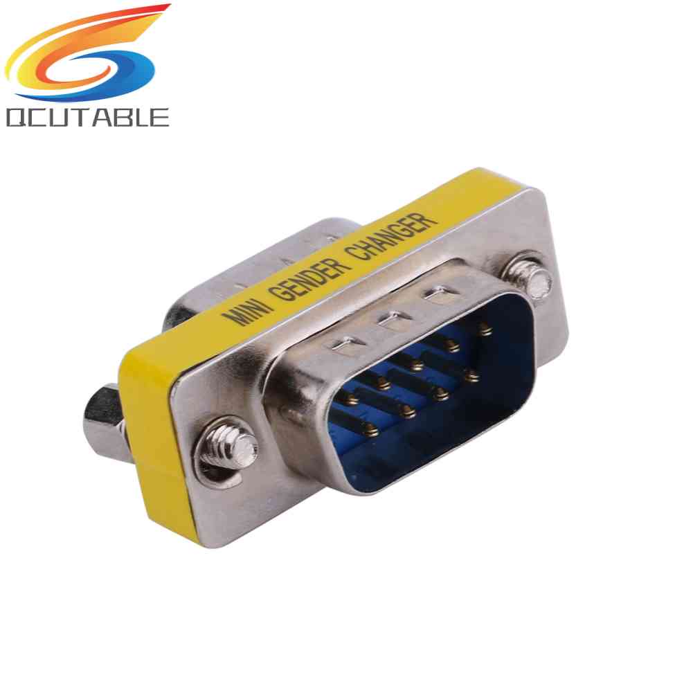 Set 2 Đầu Nối Chuyển Đổi DB9 Male Sang Male RS232