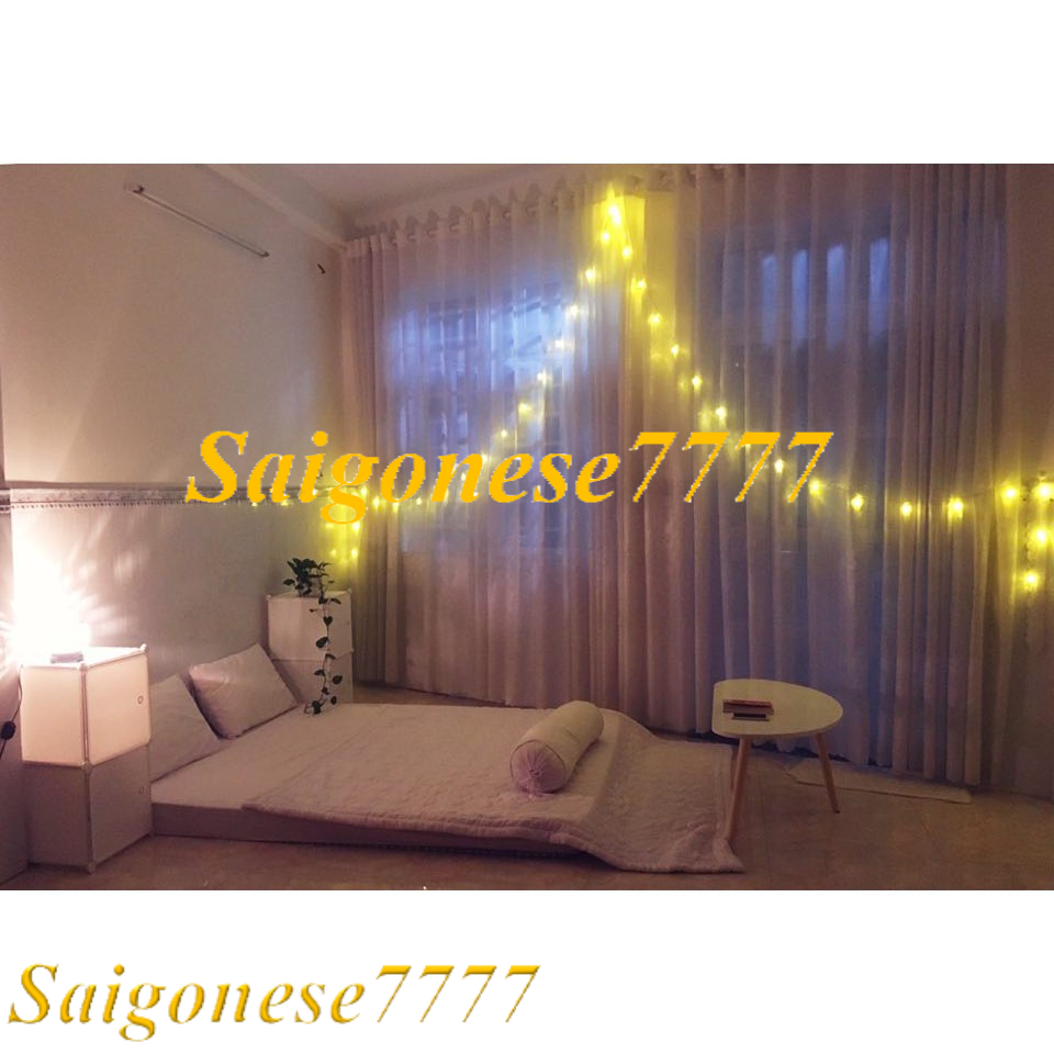 Đèn Led Xài Pin Tiện Lợi Dây Đèn Bóng Tròn Cherry Ball Vàng Ấm Lung Linh Trang Trí Tiệc Noel Decor Lều Cắm Trại Đẹp Rẻ