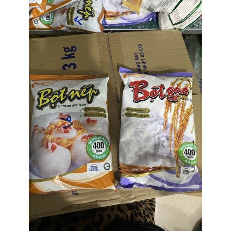 Bột nếp.gạo.bánh bao.400g