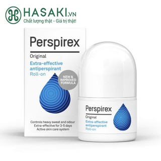 Lăn Khử Mùi Perspirex Loại Vừa #Original 20ml Antiperspirant Roll On