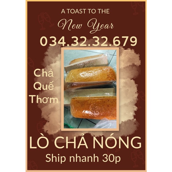 CHẢ QUẾ NGON nhà làm 500gr