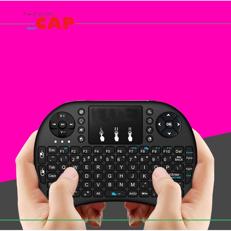 Bàn Phím Không Dây Mini Keyboard i8