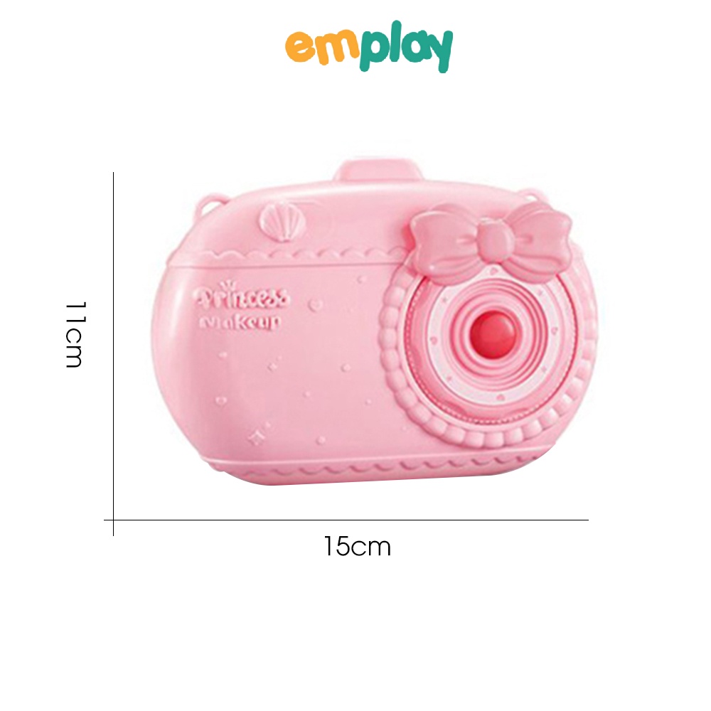 Đồ chơi trang điểm hình máy ảnh, có dây đeo chéo sành điệu, chất liệu trang điểm thật đã được kiểm định an toàn cho trẻ