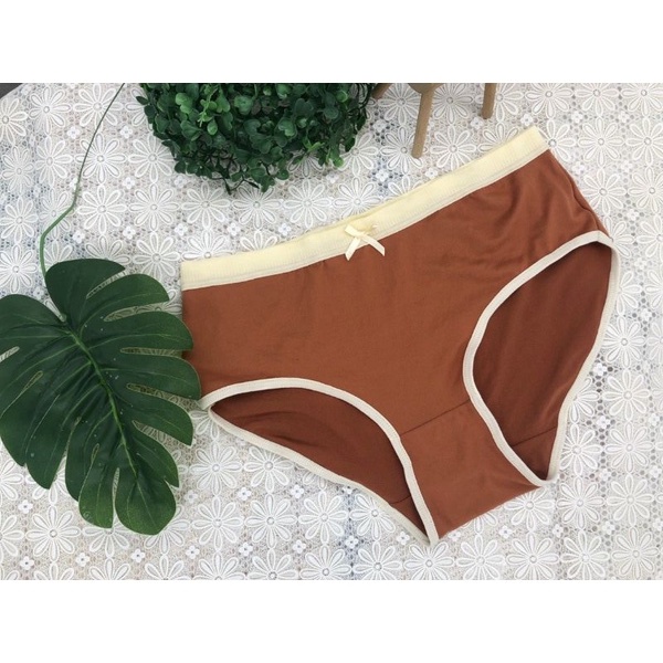 Quần lót nữ cotton nơ vải mềm ôm bụng nâng mông kháng khuẩn thấm hút tốt KIMCHIBIKINI QL182