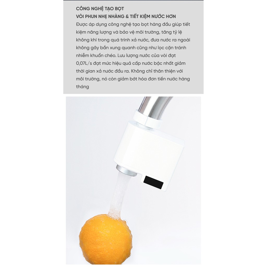 Đầu vòi nước cảm biến xả tự động Xiaomi Autowater Z