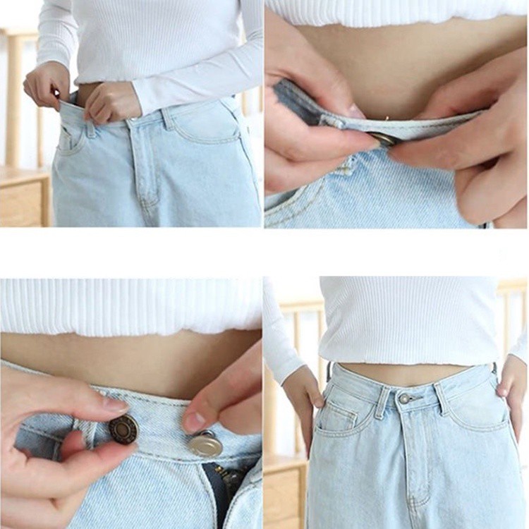 Set 10 ghim cài áo nhiều mẫu mã đính đá giả xinh xắn